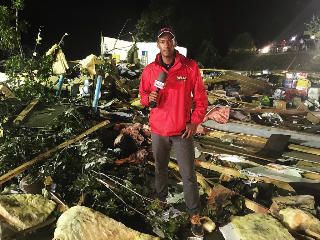 Stephon Dingle reports from the aftermath of a destructive tornado.